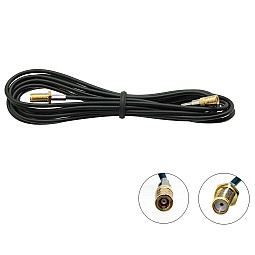 Connects2 CT27AA125 - DAB Aerial Antenna Extension Cable 3 Meter SMA Female to SMB Female