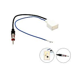 CT27AA130 Toyota Cressida, Echo, Estima, Etios, Fj Cruiser Aerial Adaptor With DIN Antenna Connector CT27AA130 Toyota Cressida, Echo, Estima, Etios, Fj Cruiser Aerial Adaptor With DIN Antenna Connector