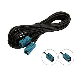 CT27AA154 Fakra Aerial Extension 5M Female to Female in Car Stereo Antenna Lead