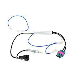 Connects2 CT27AA179 Seat All Models 2002-2021 Twin Fakra to DIN & ISO Antenna Adaptor