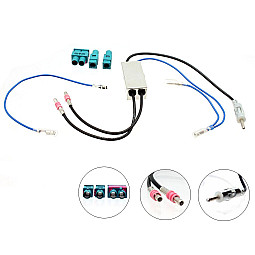Connects2 CT27AA76 - Twin Fakra to DIN Antenna Adaptor Kit Connects2 CT27AA76 - Twin Fakra to DIN Antenna Adaptor Kit