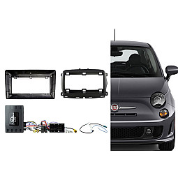 Connects2 CTK9FT04 Fiat 500 2015-2020 9" Car Stereo Fascia Fitting Kit Connects2 CTK9FT04 Fiat 500 2015-2020 9" Car Stereo Fascia Fitting Kit