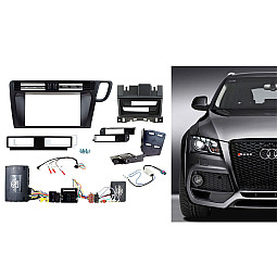 CTKAU21 Audi Q5 (2008-2016) 8R MOST Amp Double Din Car Stereo Fitting Kit CTKAU21 Audi Q5 (2008-2016) 8R MOST Amp Double Din Car Stereo Fitting Kit