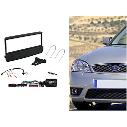 CTKFD27 Ford Escort, Fiesta, Focus, Mondeo, Puma, Transit Car Stereo Fitting Kit (Black)