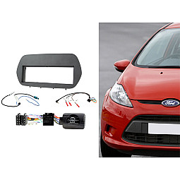 CTKFD69 Ford Fiesta (2018 Onwards) Silver Single Din Car Radio Installation Fitting Kit CTKFD69 Ford Fiesta (2018 Onwards) Silver Single Din Car Radio Installation Fitting Kit