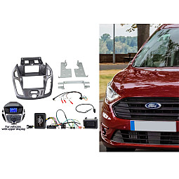 CTKFD79 Ford Transit Connect Pegasus Blue Grey Double Din Car Stereo Fascia Fitting Kit CTKFD79 Ford Transit Connect Pegasus Blue Grey Double Din Car Stereo Fascia Fitting Kit