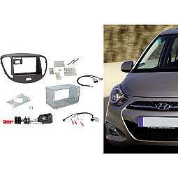 Connects2 CTKHY01 - Hyundai i10 (2008-2013) Double Din Stereo Fascia Fitting Kit Connects2 CTKHY01 - Hyundai i10 (2008-2013) Double Din Stereo Fascia Fitting Kit