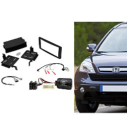Hyundai Santa Fe (2007 - 2010) Single / Double Din Car Stereo Fascia Fitting Kit Hyundai Santa Fe (2007 - 2010) Single / Double Din Car Stereo Fascia Fitting Kit