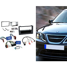 CTKSA01 Saab 9-3 2006-2014 Double Din Car Stereo Fascia Fitting Kit CTKSA01 Saab 9-3 2006-2014 Double Din Car Stereo Fascia Fitting Kit