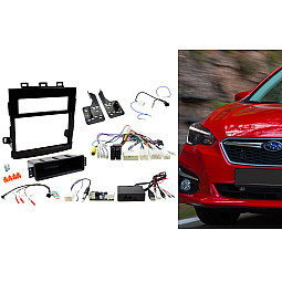 Connects2 CTKSU05 Subaru Impreza, XV-Crosstrek Gloss Black Double Din Car Stereo Fascia Fitting Kit Connects2 CTKSU05 Subaru Impreza, XV-Crosstrek Gloss Black Double Din Car Stereo Fascia Fitting Kit