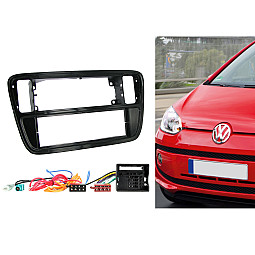 CTKVW02-ISO VW UP! 2011-2017 Car Stereo Single Din Fitting Kit Fascia Wiring Kit