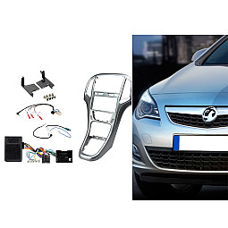Connects2 CTKVX01 - Vauxhall Astra 2010 - 2015 Titan Grey Double Din Stereo Fitting Kit Connects2 CTKVX01 - Vauxhall Astra 2010 - 2015 Titan Grey Double Din Stereo Fitting Kit