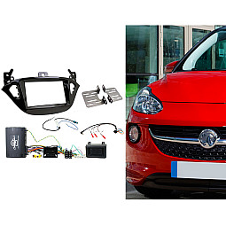CTKVX22 Vauxhall / Opel Adam, Corsa Double Din Car Stereo Fascia Fitting Kit CTKVX22 Vauxhall / Opel Adam, Corsa Double Din Car Stereo Fascia Fitting Kit