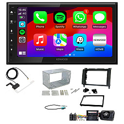 Mercedes A, B Class, Sprinter, Vito, Viano Kenwood Wired Android Auto / CarPlay Bluetooth DAB+ Stereo Upgrade Pack Mercedes A, B Class, Sprinter, Vito, Viano Kenwood Wired Android Auto / CarPlay Bluetooth DAB+ Stereo Upgrade Pack