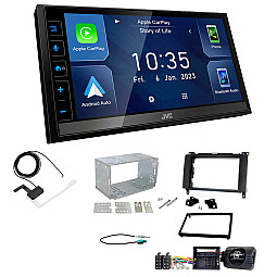 Mercedes A, B Class, Sprinter, Vito, Viano JVC 6.8" Screen USB Bluetooth Wireless CarPlay / Android Auto Stereo Upgrade Pack Mercedes A, B Class, Sprinter, Vito, Viano JVC 6.8" Screen USB Bluetooth Wireless CarPlay / Android Auto Stereo Upgrade Pack