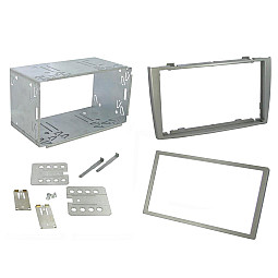 Connects2 CT23PE03 - Peugeot 308 2007-2014 Double Din Fascia Plates Adaptor (Silver) Connects2 CT23PE03 - Peugeot 308 2007-2014 Double Din Fascia Plates Adaptor (Silver)