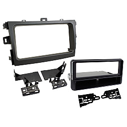 Connects2 CT24TY21 Toyota Corolla Car CD Stereo Silver Fascia Surround Panel 2009-2013  Connects2 CT24TY21 Toyota Corolla Car CD Stereo Silver Fascia Surround Panel 2009-2013