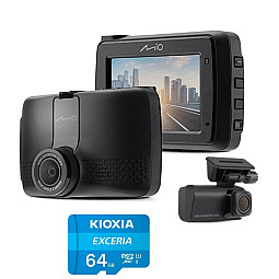 Mio MiVue 903WD Pro 2.7" Display GPS, Wi-Fi Front And Rear DashCam With 64GB Memory Card Mio MiVue 903WD Pro 2.7" Display GPS, Wi-Fi Front And Rear DashCam With 64GB Memory Card