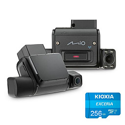 Mio MiSentry 12T 4G LTE Front, Cabin & Rear View Full HD Dash Cam With 256GB Memory Card