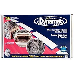 Dynamat DYN10455 Xtreme Bulk Pak 36sq.ft 18" x 32" x 9 Sheets Car Sound Deadening Mat