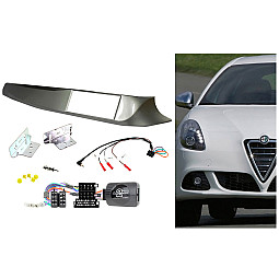 CTKAR03 Alfa Romeo Giulietta (2010-14) Silver Double Din Stereo Upgrade Fitting Kit CTKAR03 Alfa Romeo Giulietta (2010-14) Silver Double Din Stereo Upgrade Fitting Kit