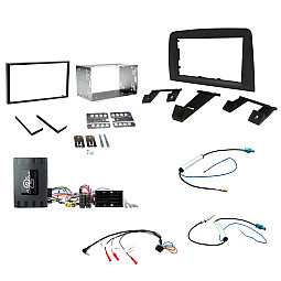 Alfa Mito Type 955 Facelift (2014-2018) Double Din Fascia / Infodapter / Antenna Adaptor Stereo Upgrade Fitting Kit Alfa Mito Type 955 Facelift (2014-2018) Double Din Fascia / Infodapter / Antenna Adaptor Stereo Upgrade Fitting Kit