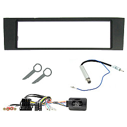 Audi A3 (2003-2005) Single Din Car CD Stereo Fascia Steering Stalk Fitting Kit Audi A3 (2003-2005) Single Din Car CD Stereo Fascia Steering Stalk Fitting Kit