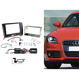 CTKAU03 Audi TT 2006 - 2014 Double DIN Car Stereo Steering Fitting Kit With DAB Aerial  CTKAU03 Audi TT 2006 - 2014 Double DIN Car Stereo Steering Fitting Kit With DAB Aerial