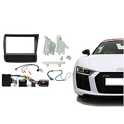 CTKAU15 Audi R8 (2007-2015) Double Din Car Stereo Fascia Upgrade Fitting Kit