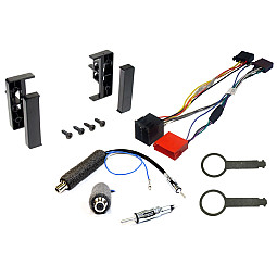 InCarTec FK-108 Audi A2, A4, A6 Single Din Car Stereo Fitting Kit (STANDARD REAR AMPLIFIED)