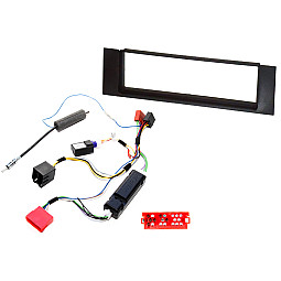 InCarTec FK-110-IGN Audi A4 Single Din Fitting Kit with CANBus Ignition Interface (REAR AMPLIFIED)