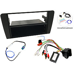 InCarTec FK-271FA-SWC Audi A3 2006 - 2013 Single or Double Din Stereo Fascia Fitting Kit