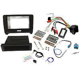 InCarTec FK-322FA-SWC Audi TT 8J Single and Double Din Stereo Fascia Fitting Kit