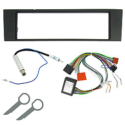 Audi A3 2002 - 2006 Single Din Fascia Wiring Harness Antenna Adaptor Fitting Kit