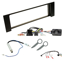 Audi A4 B6 WITH BOSE (2001-2005) Single Din Fascia / Steering / Wiring / Antenna Adaptor Fitting Kit