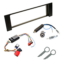 Audi A4 B6 With BOSE (2001-2005) Single Din Fascia / Wiring / Antenna Adaptor Fitting Kit