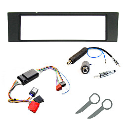 Audi A3 8P With Bose (2003-2007) Single Din Car Fascia / Wiring / Antenna Adaptor Kit