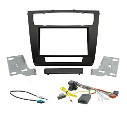 BMW 1 Series 2007-2013 Double Din Car Stereo Fitting Kit Fascia, Stalk, Aerial (Auto Climate Control) BMW 1 Series 2007-2013 Double Din Car Stereo Fitting Kit Fascia, Stalk, Aerial (Auto Climate Control)