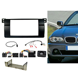 CTKBM03 BMW 3 Series E46 Double Din Car Stereo Fitting Kit with Fitting Tray for Heater Box Modification CTKBM03 BMW 3 Series E46 Double Din Car Stereo Fitting Kit with Fitting Tray for Heater Box Modification