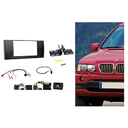 Connects2 CTKBM05 BMW X5 E53 (2000-2006) Double Din Car Stereo Fitting Kit Connects2 CTKBM05 BMW X5 E53 (2000-2006) Double Din Car Stereo Fitting Kit