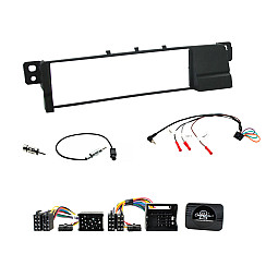 BMW 3 Series E46 (1998-2005) Car CD Stereo Fitting Kit Fascia, Steering Control, Aerial BMW 3 Series E46 (1998-2005) Car CD Stereo Fitting Kit Fascia, Steering Control, Aerial