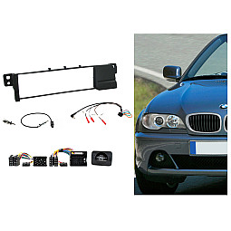Connects2 CTKBM07 - BMW 3 Series E46 Car Stereo Fitting Kit Fascia, Steering Wheel Control Connects2 CTKBM07 - BMW 3 Series E46 Car Stereo Fitting Kit Fascia, Steering Wheel Control