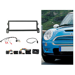 CTKBM18 BMW Mini R50, R52, R53  (2001-2006) Stereo Fascia Steering Control Fitting Kit CTKBM18 BMW Mini R50, R52, R53  (2001-2006) Stereo Fascia Steering Control Fitting Kit