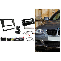 CTKBM20 BMW 3 Series E90-93 (2005-12) Double Din Car Stereo Fitting Kit Black / Matt Black Ashtray CTKBM20 BMW 3 Series E90-93 (2005-12) Double Din Car Stereo Fitting Kit Black / Matt Black Ashtray