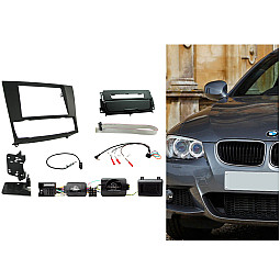 CTKBM20 BMW 3 Series E90-93 (2005-12) Double Din Car Stereo Fitting Kit Black / Matt Black Ashtray CTKBM20 BMW 3 Series E90-93 (2005-12) Double Din Car Stereo Fitting Kit Black / Matt Black Ashtray