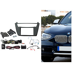 CTKBM35 BMW 1, 2 Series Double Din Car Stereo Fascia Upgrade Fitting Kit CTKBM35 BMW 1, 2 Series Double Din Car Stereo Fascia Upgrade Fitting Kit