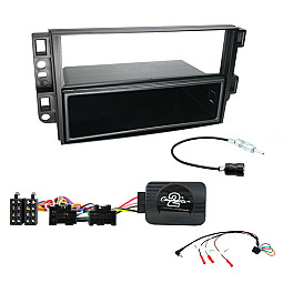 Chevrolet Aveo, Captiva 2006-2011 Single Din Stereo Fascia Steering Control Fitting Kit Chevrolet Aveo, Captiva 2006-2011 Single Din Stereo Fascia Steering Control Fitting Kit