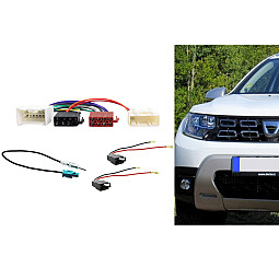 CTKDC01 Dacia Duster 2012-2017 Car Stereo ISO Harness Fitting Kit CTKDC01 Dacia Duster 2012-2017 Car Stereo ISO Harness Fitting Kit