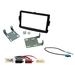 Dacia Duster, Sandero Double Din Fascia Car Stereo Upgrade Fitting Kit Dacia Duster, Sandero Double Din Fascia Car Stereo Upgrade Fitting Kit