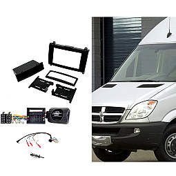 Connects2 CTKDG01 Dodge Sprinter Van 2007 - 2010 Single/Double Din Stereo Fascia Fitting Kit Connects2 CTKDG01 Dodge Sprinter Van 2007 - 2010 Single/Double Din Stereo Fascia Fitting Kit